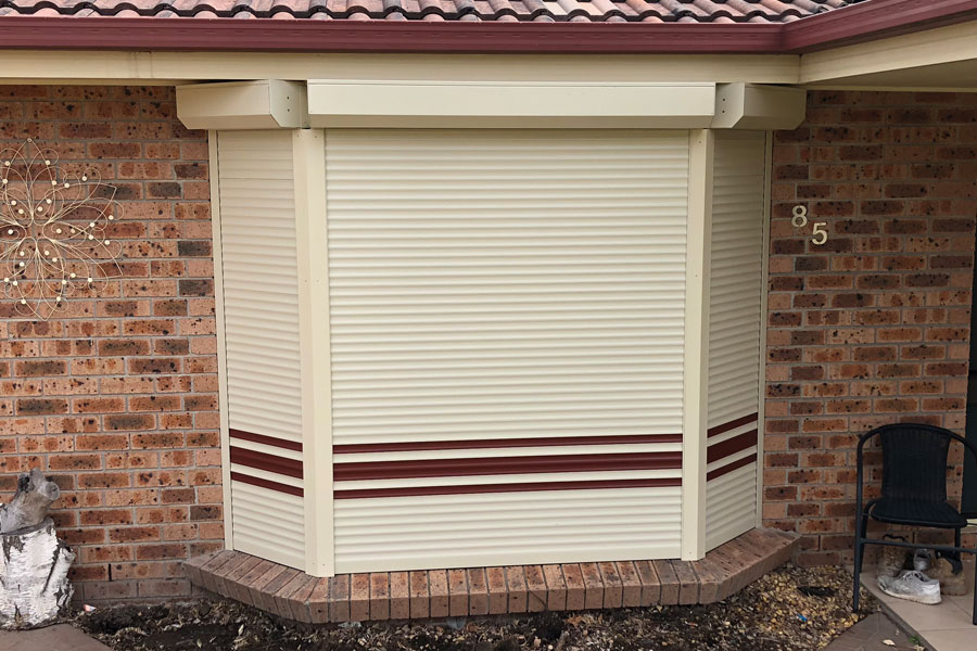 Roller Shutters on windows in Wollongong, Illawarra and Southern Highlands